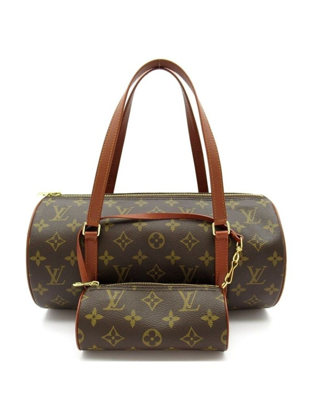 Louis Vuitton Monogram Handbag Brown